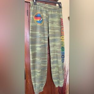 Aviator Nation Malibu Women’s Sweatpants - Camo - M